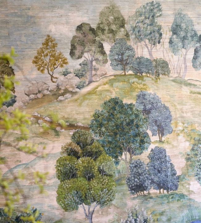 Bandipur Room Wallpaper - Green