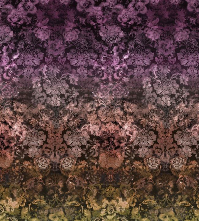 Tarbana Damask Wallpaper - Purple