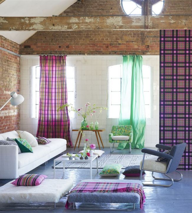 Chennai Room Wallpaper - Purple