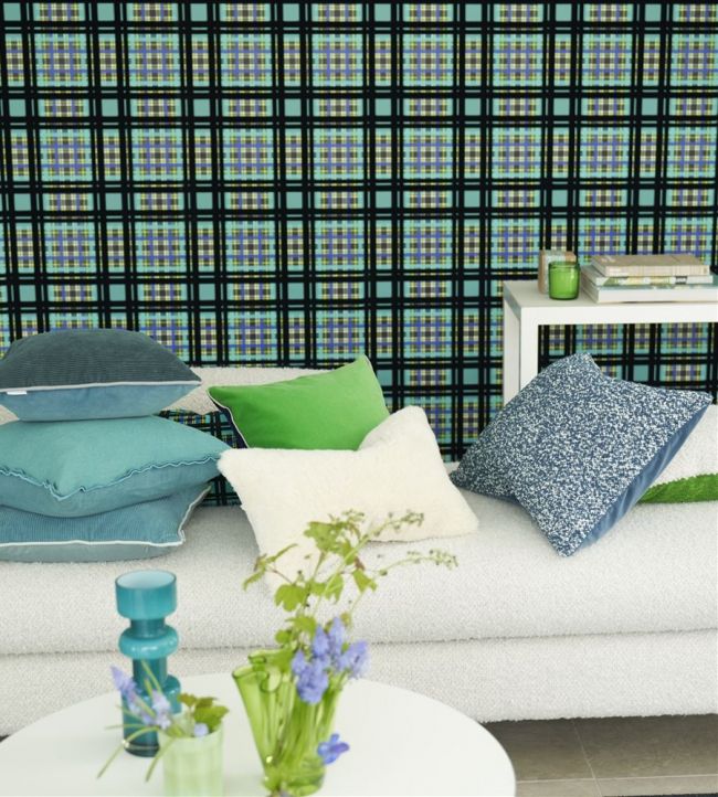 Chennai Room Wallpaper - Teal
