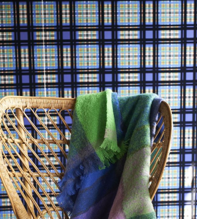 Chennai Room Wallpaper - Blue