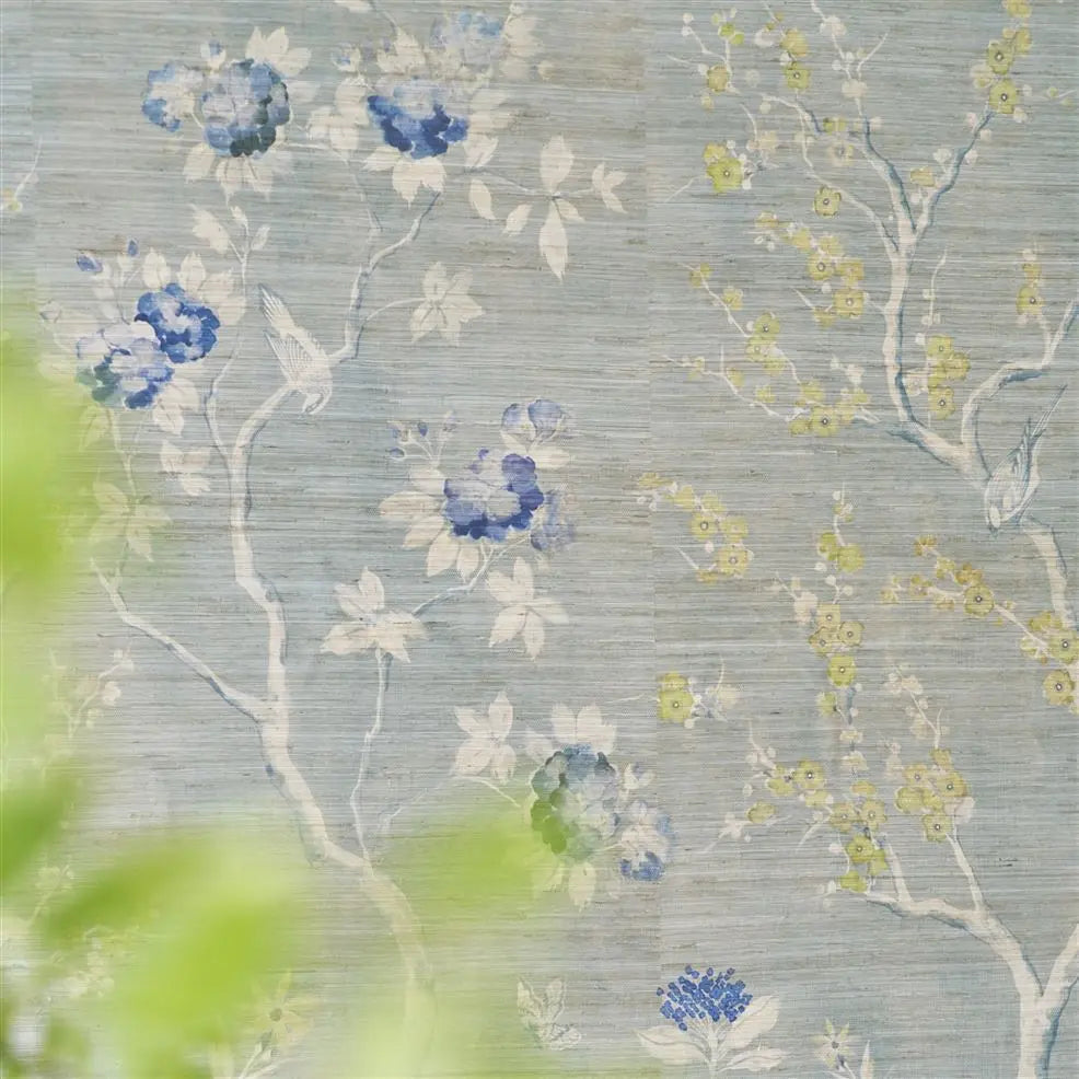 Manohari Grasscloth Wallpaper