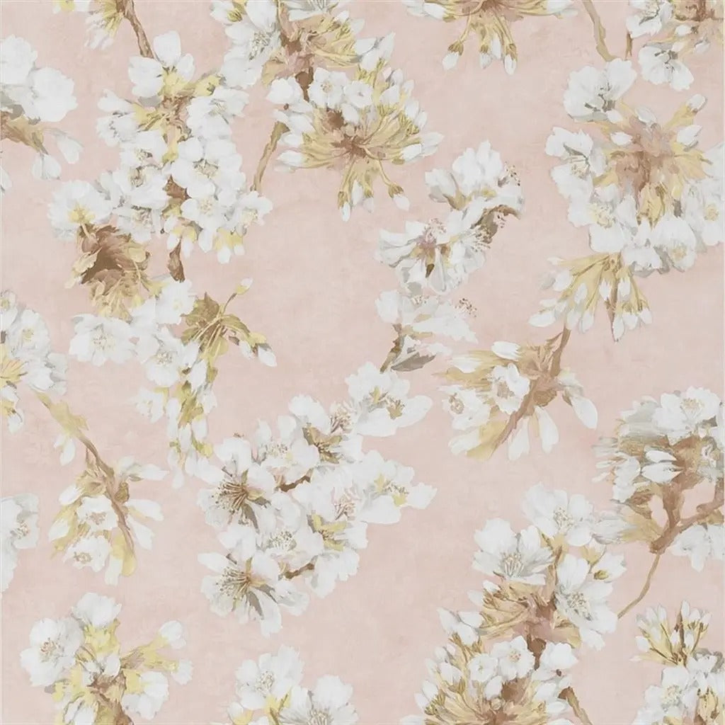 Fleur D Assam Cameo Wallpaper