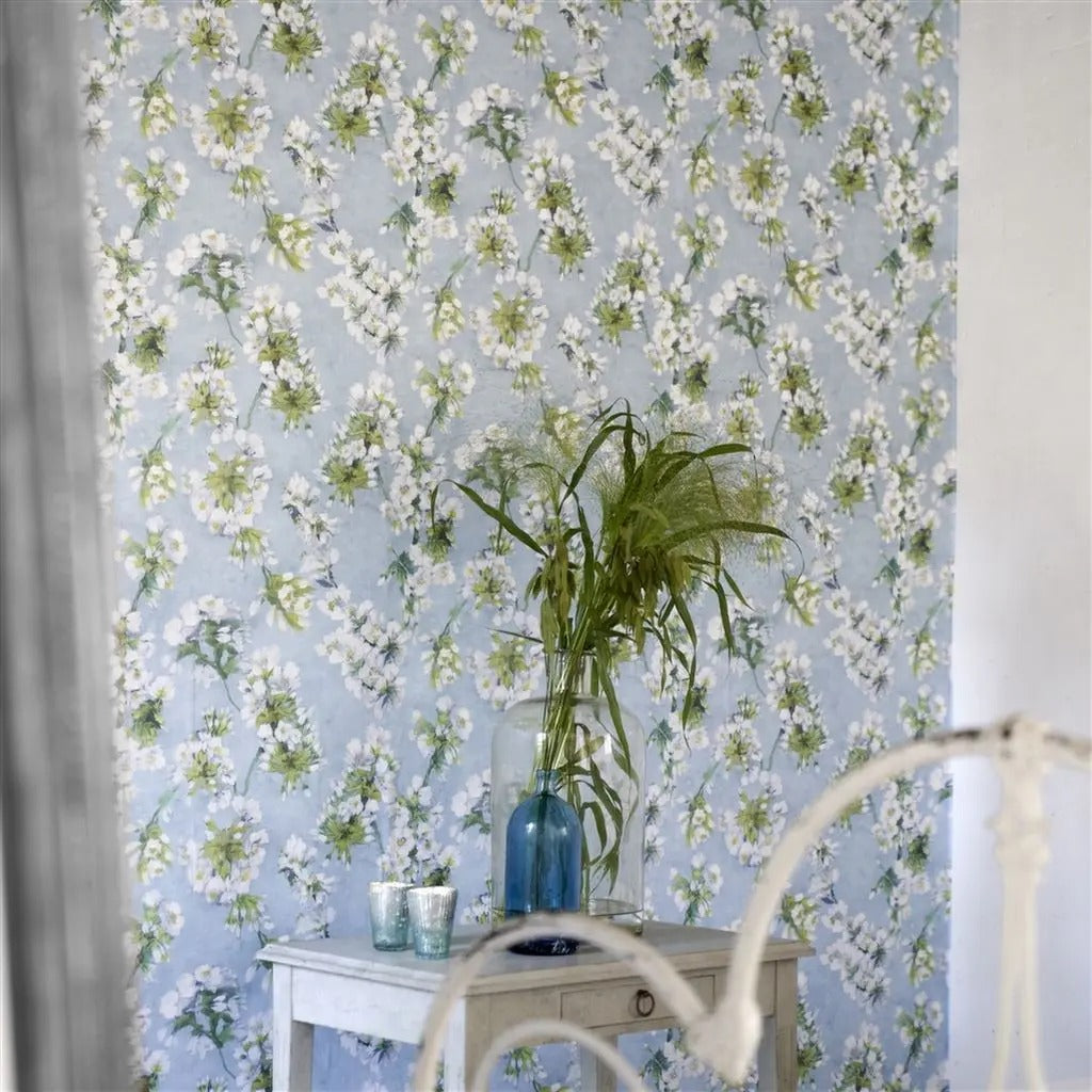 Fleur D Assam Sky Room Wallpaper