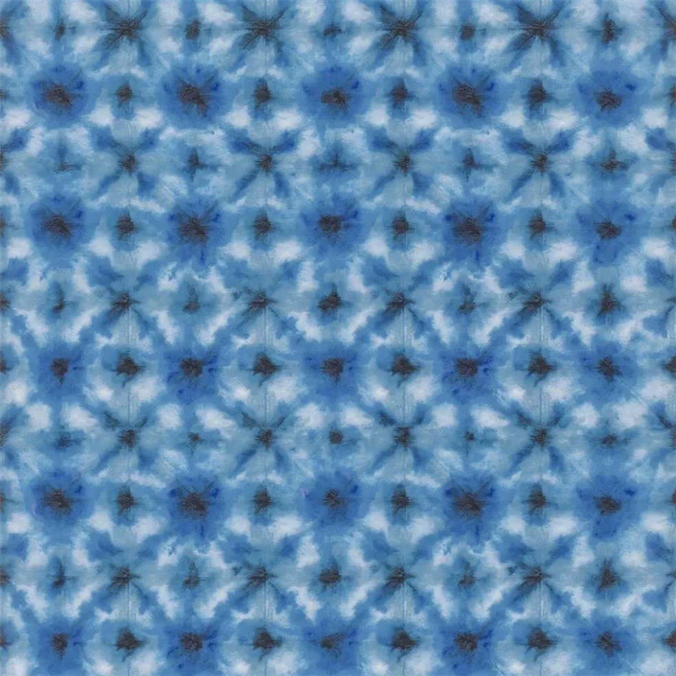 Shibori Cobalt Wallpaper