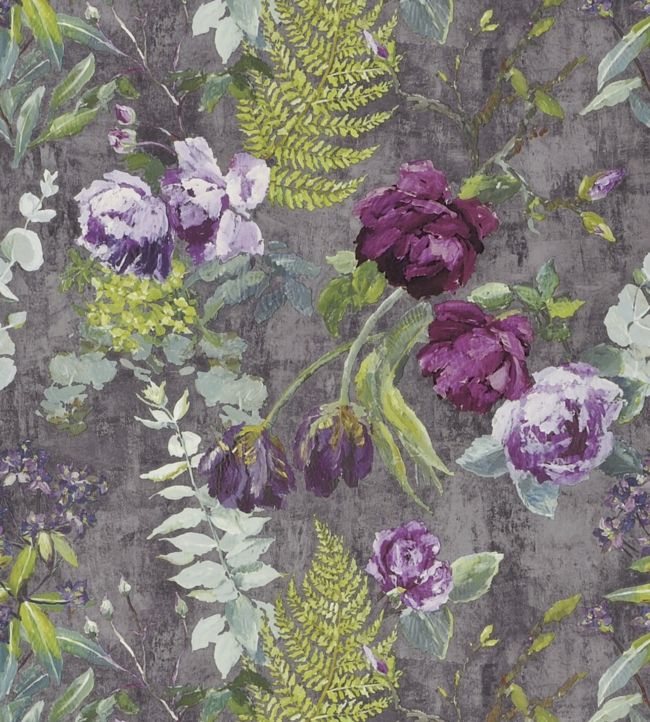 Tulipani Wallpaper - Gray