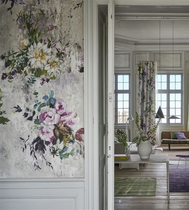 Aubriet Room Wallpaper - Multicolor