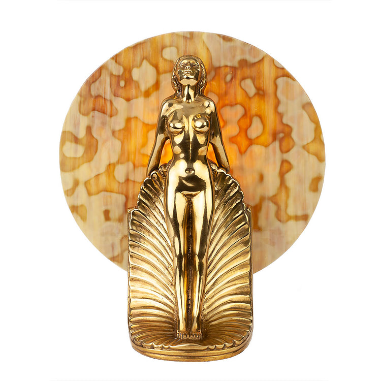 Pearl Brass Statuette