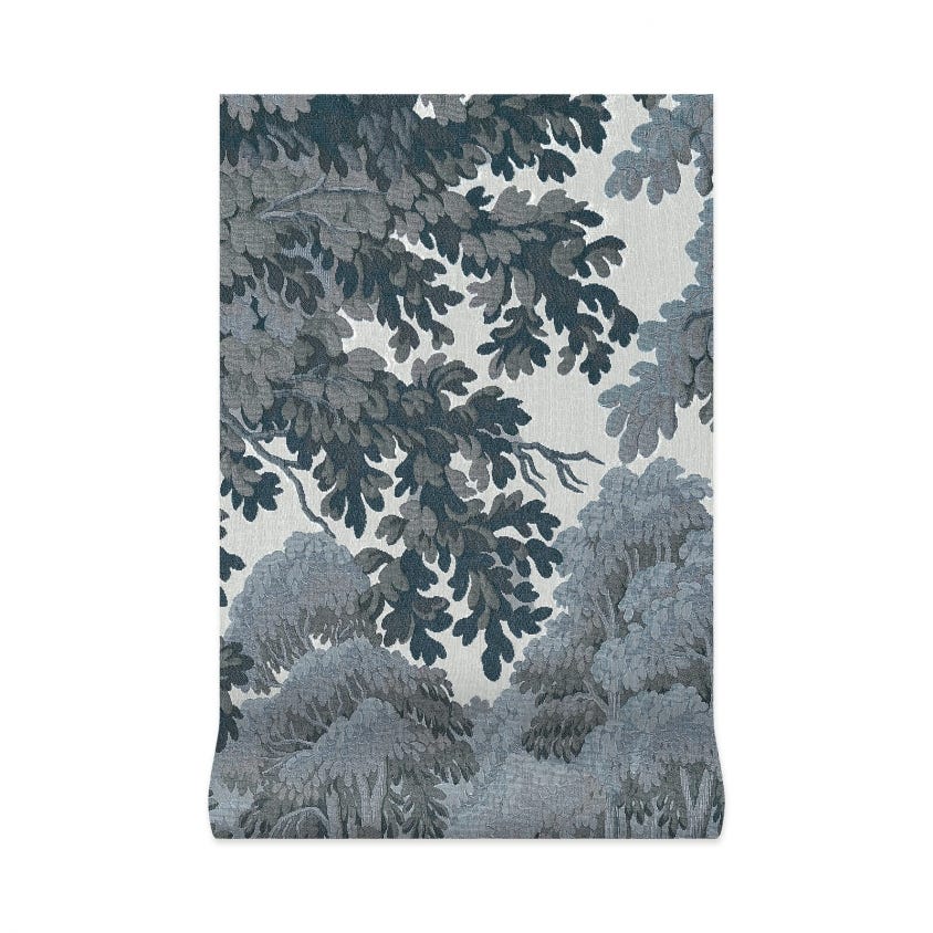 PLANTASIA Wallpaper - Indigo - House of Hackney