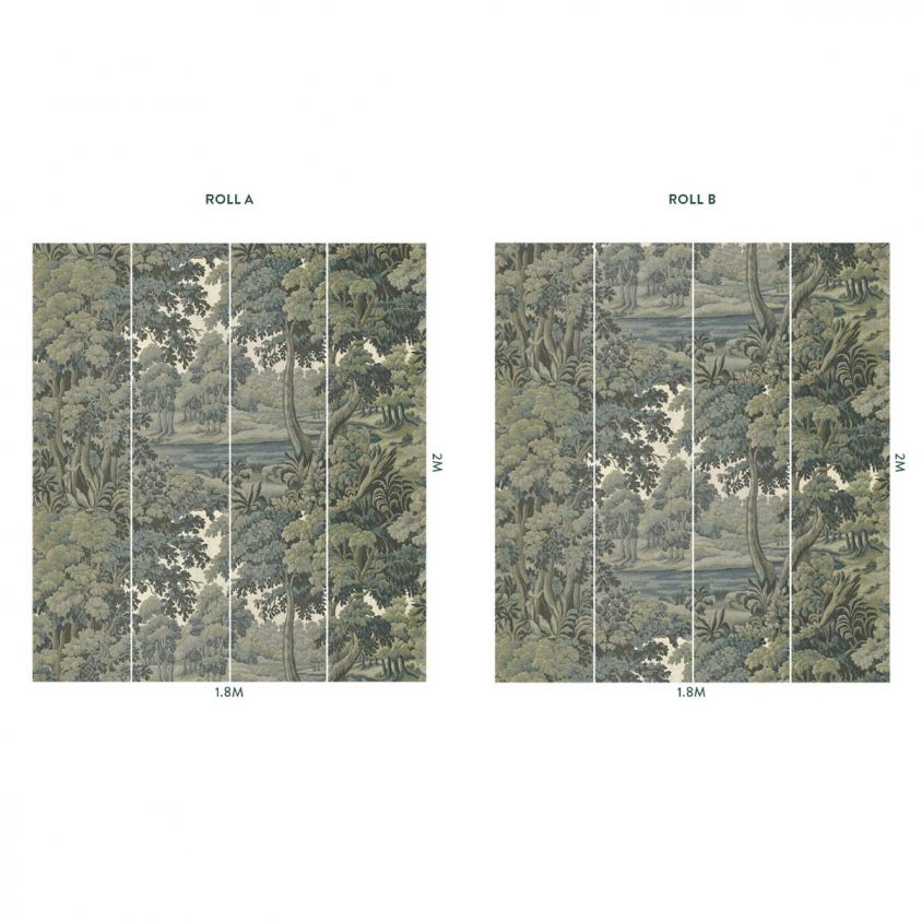 PLANTASIA Wallpaper - Sage - House of Hackney