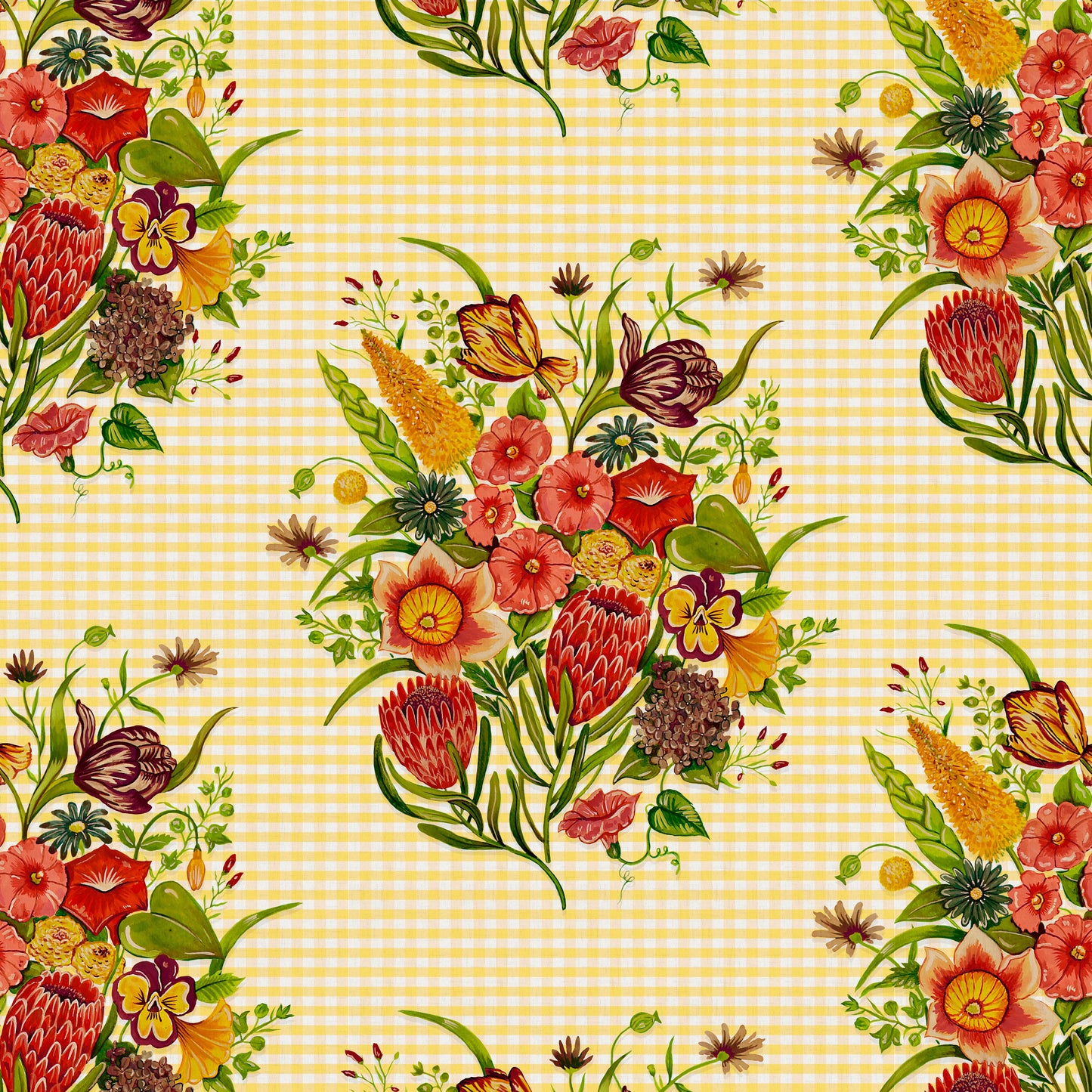Posy Wallpaper - Multicolor - Wear The Walls