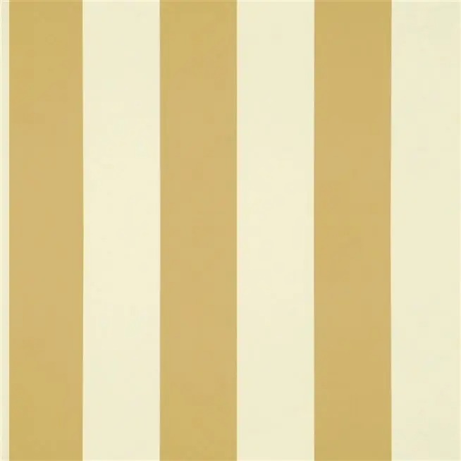 Spalding Stripe Ochre Wallpaper