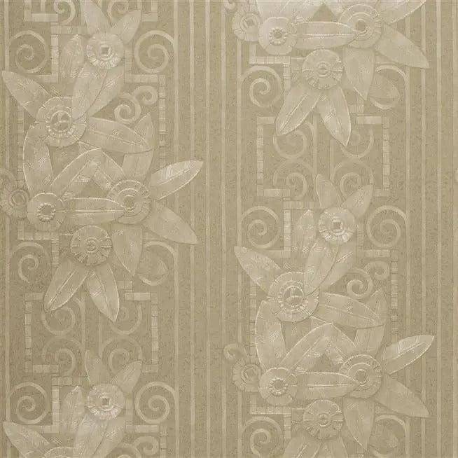Fleur Moderne Pearl Grey Wallpaper