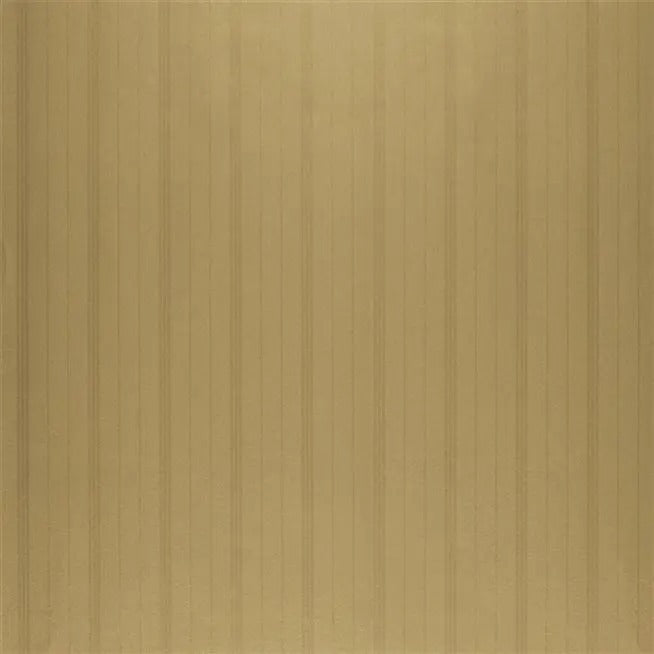 Trevor Stripe Gold Wallpaper