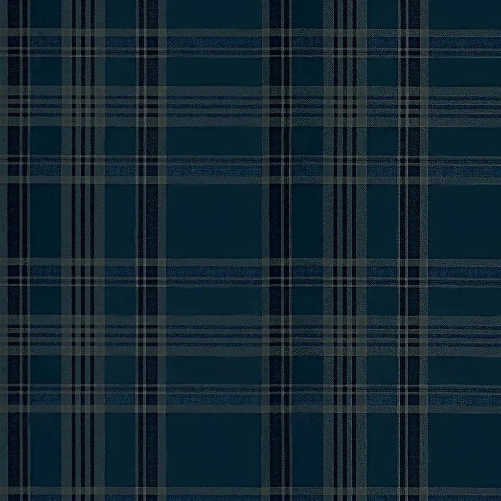 Deerpath Trail Plaid Wallpaper