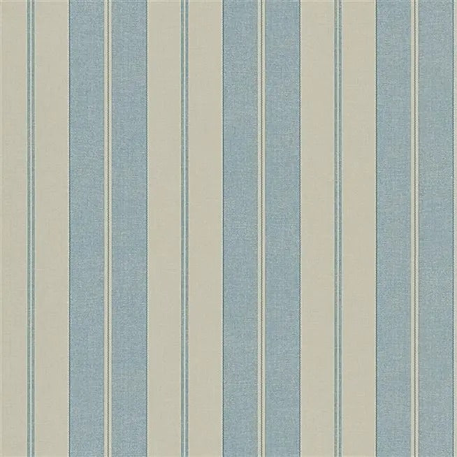 Seaworthy Stripe Slate Wallpaper