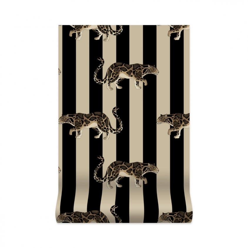 PROWL Wallpaper - Clay & Black - House of Hackney