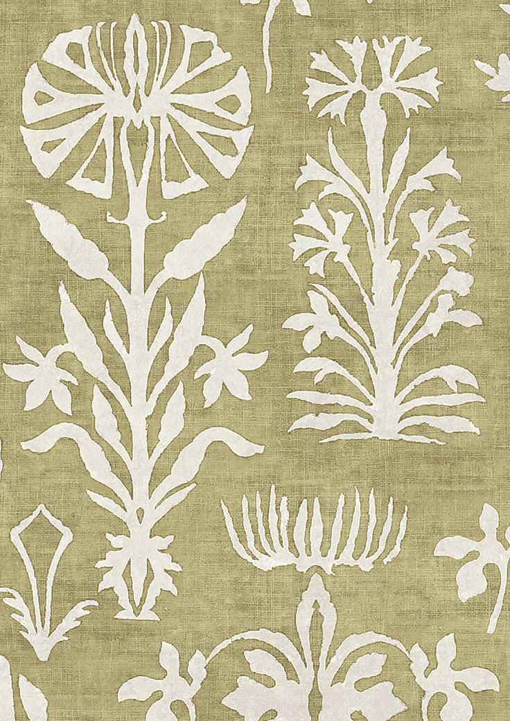 Papyrus Wallpaper - Quince