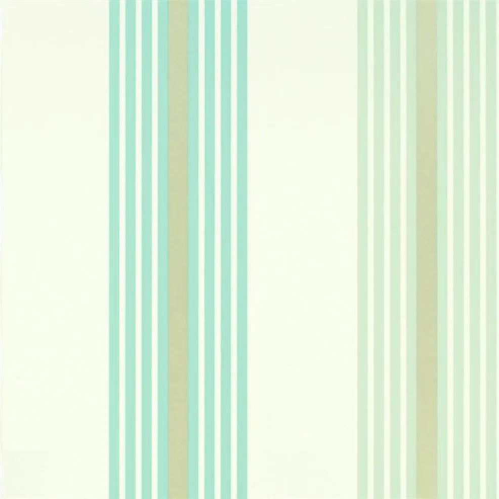 Pembroke Wallpaper - Turquoise - P562/09 - Designers Guild
