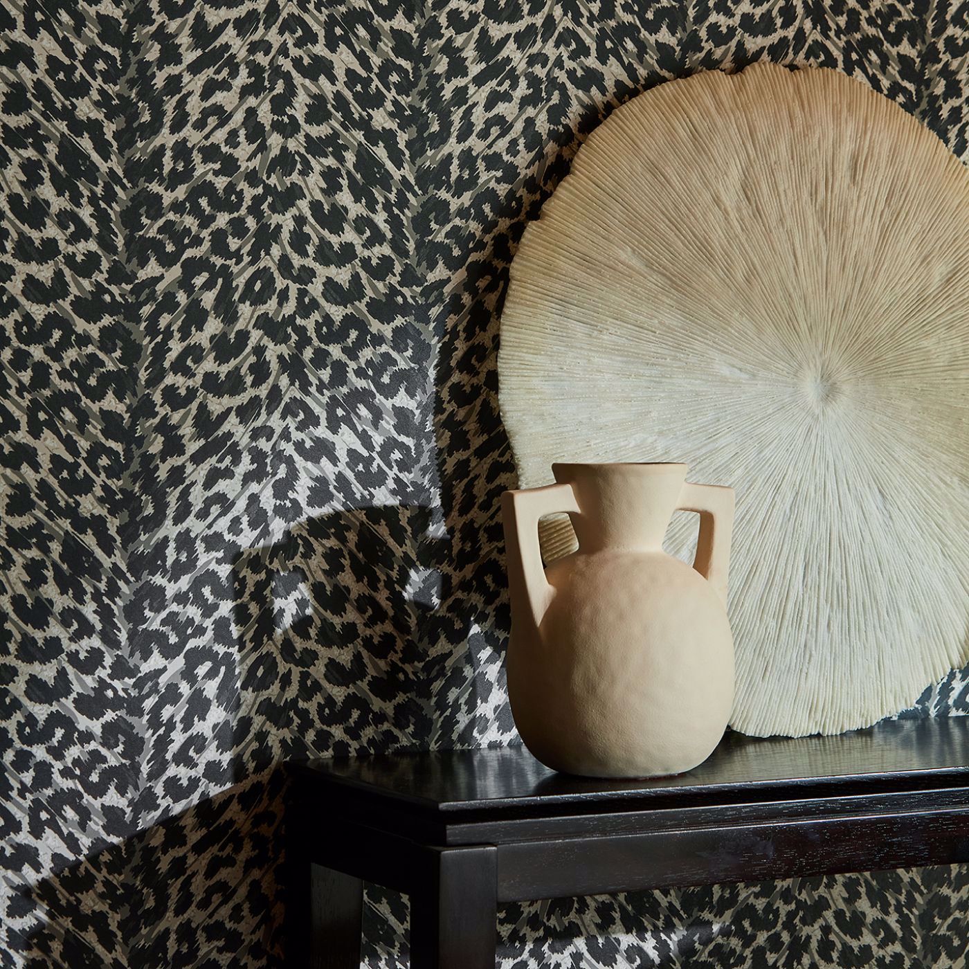 Pokot Wallpaper - Noir - Clarke & Clarke