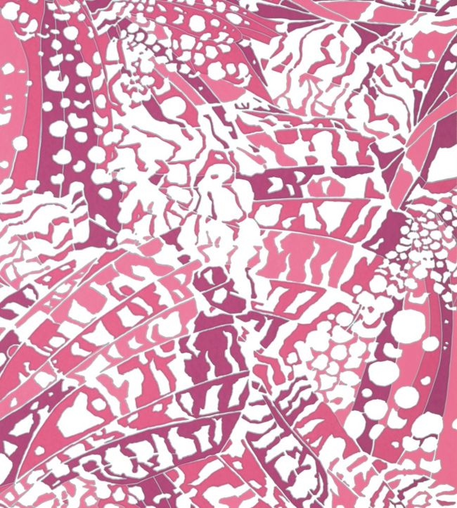 Puccini Wallpaper - Fuchsia - AT9861 - Anna French