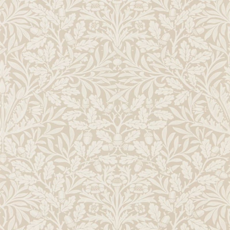 Pure Acorn Wallpaper - Linen/Ecru - 216040 - Morris & Co