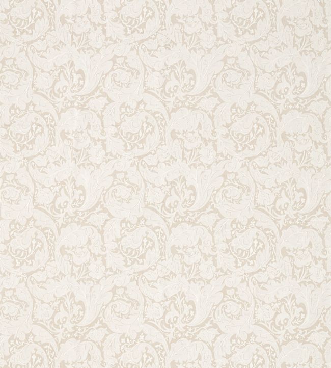 Pure Bachelors Button Embroidery Fabric - Flax - 236617 - Morris & Co