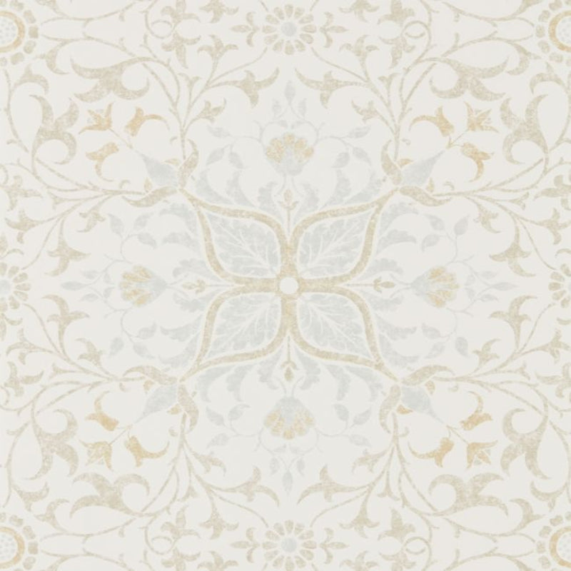 Pure Net Ceiling Wallpaper - Cream/Eggshell - 216038 - Morris & Co