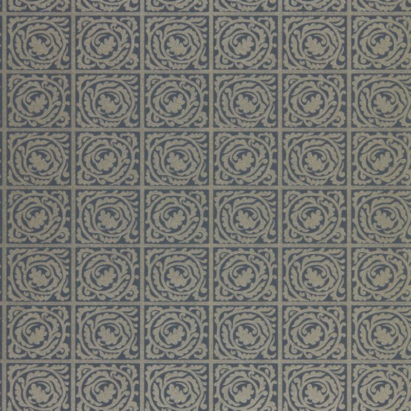 Pure Scroll Wallpaper - Ink - 216547 - Morris & Co