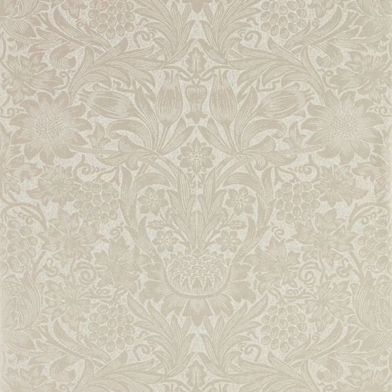 Pure Sunflower Wallpaper - Pearl/Ivory - 216048 - Morris & Co