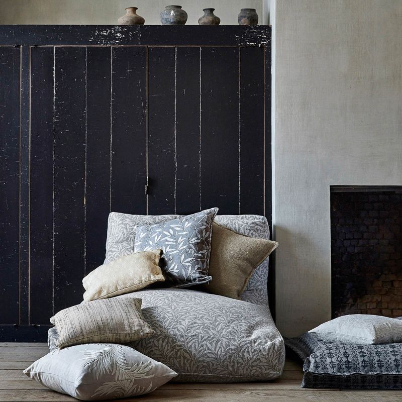 Pure Willow Boughs Weave Fabric - Mineral Blue - 237425 - Morris & Co