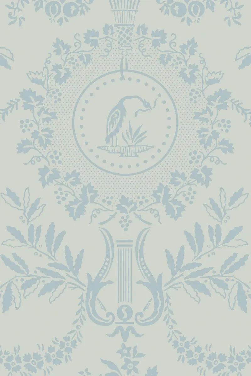 Purnon Wallpaper - Pale Powder - 6203