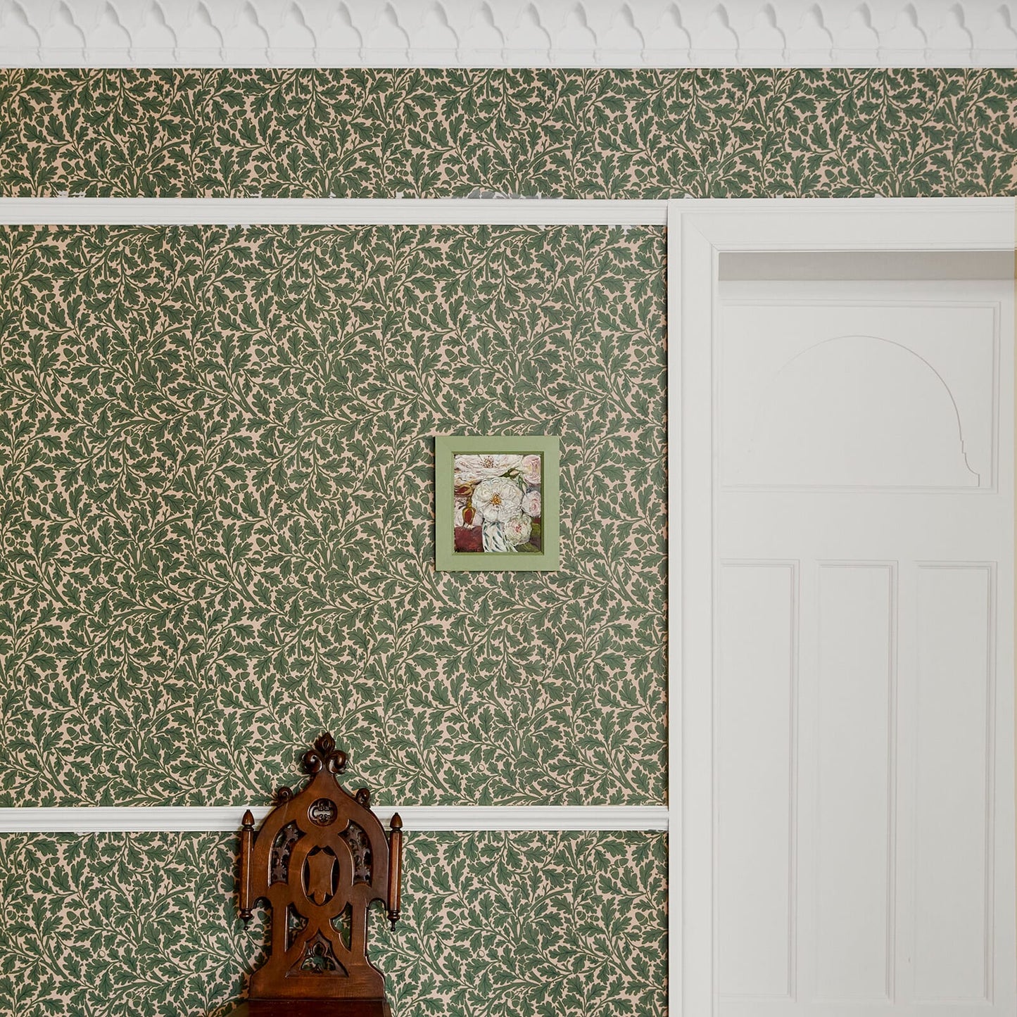 Quercus Wallpaper - Tourmaline - House of Hackney