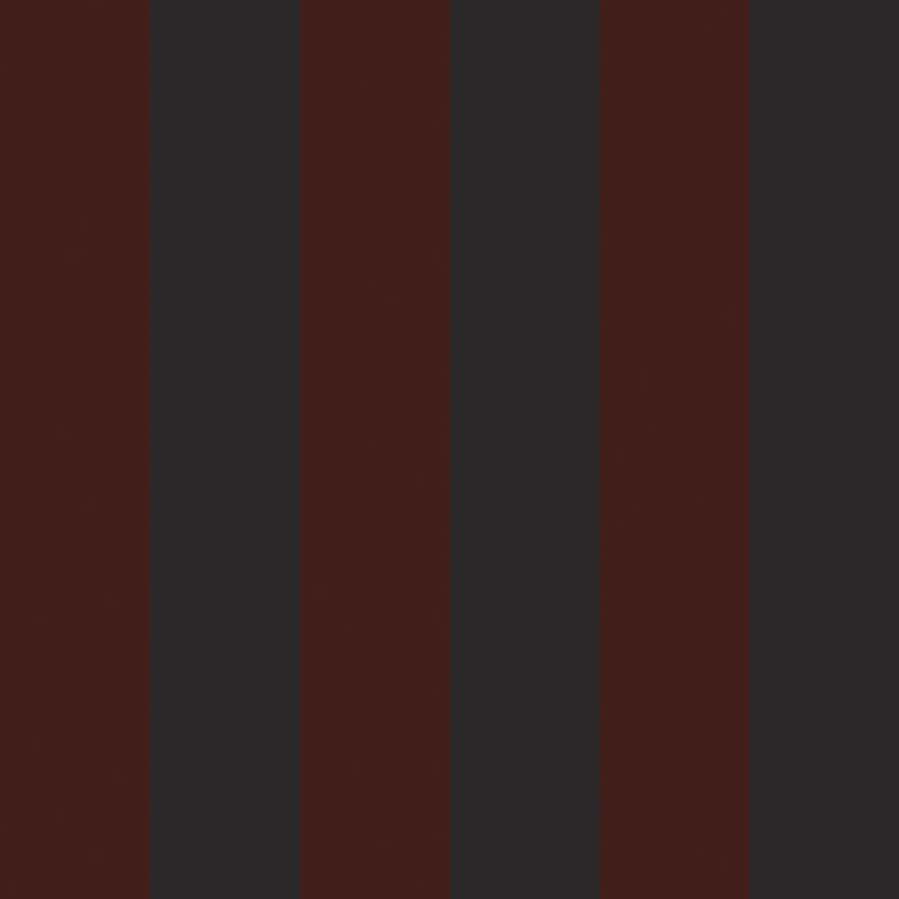 Regent Stripe Wallpaper - Garnet & Oxford Blue - Lucie Annabel