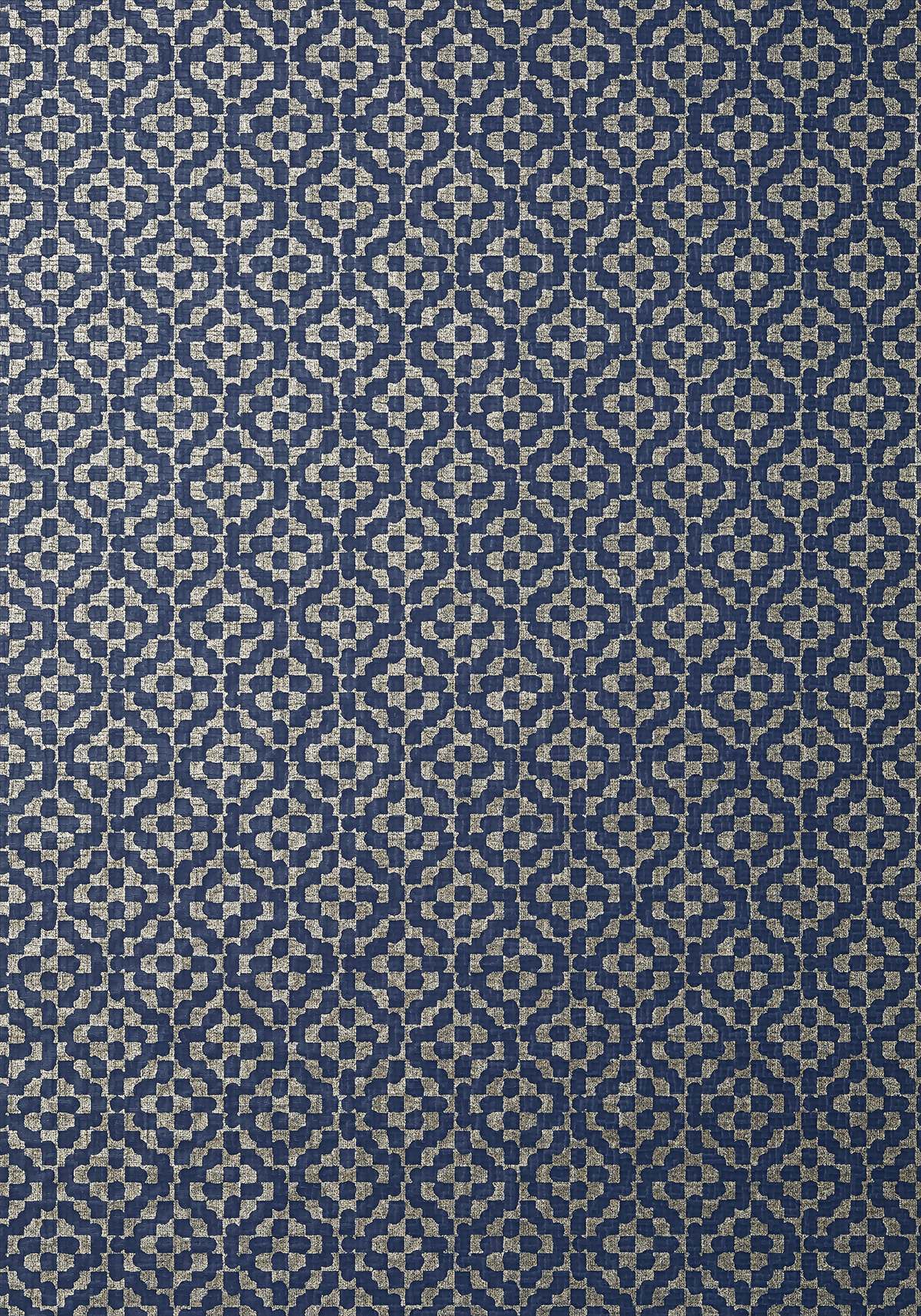 Riva Wallpaper - Navy - AT9608 - Anna French
