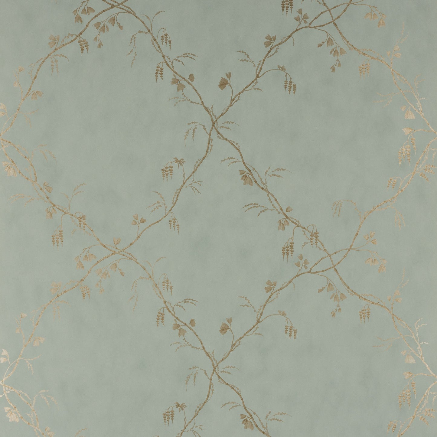 Roussillon Wallpaper - Old Blue - Colefax & Fowler