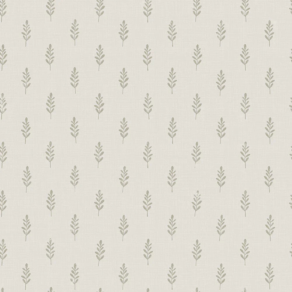 Rowan Wallpaper - Natural - Lucie Annabel