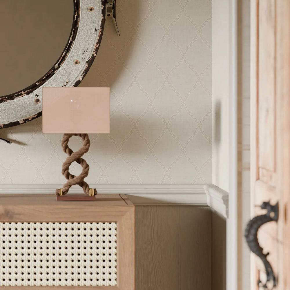 Royal Dockyard Wallpaper - Sand - Lucie Annabel