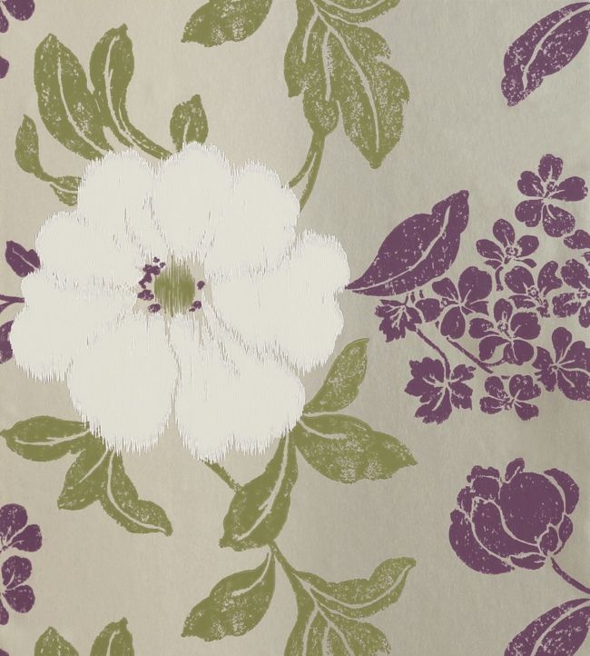 Rue de Seine Wallpaper - Metallic Pewter - AT34142 - Anna French