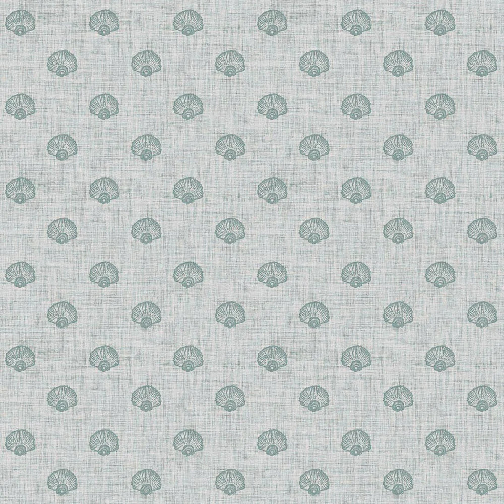 Runswick Bay Wallpaper - Teal - Lucie Annabel