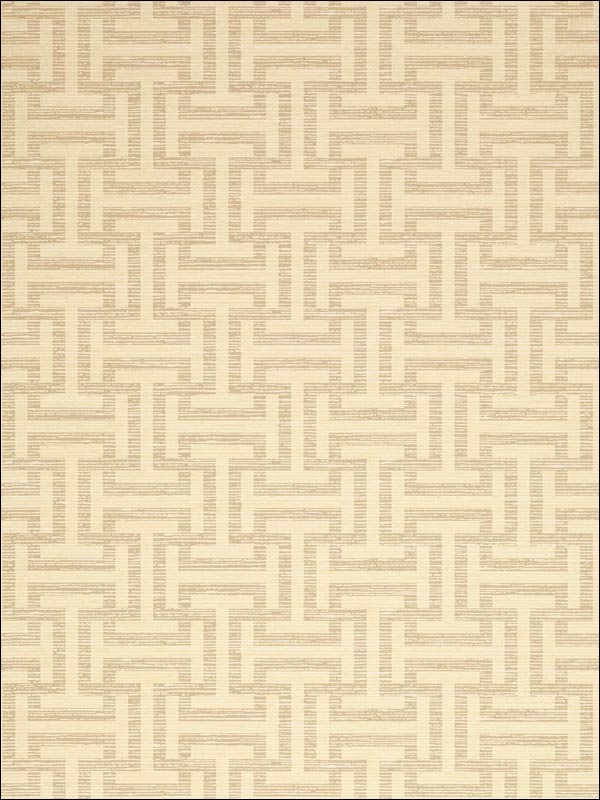 Rymann Wallpaper - Beige - AT6147 - Anna French