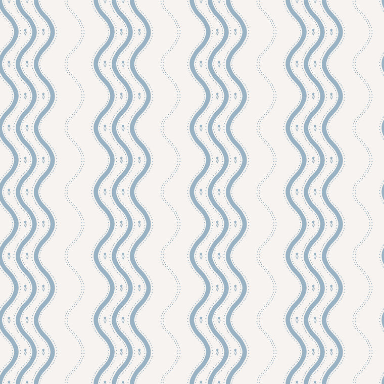 Ben Wallpaper - Blue - Sandberg