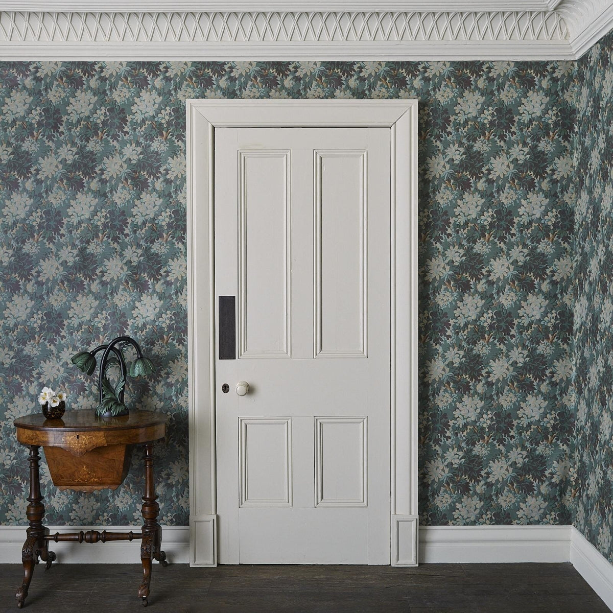 SILVA Wallpaper - Cerulean - House of Hackney
