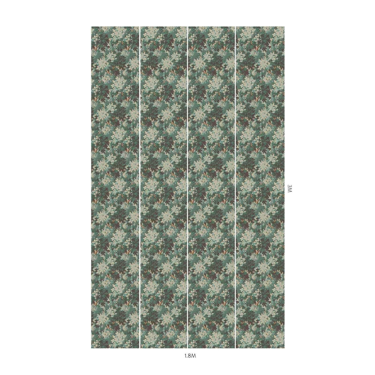 SILVA Wallpaper - Cerulean - House of Hackney
