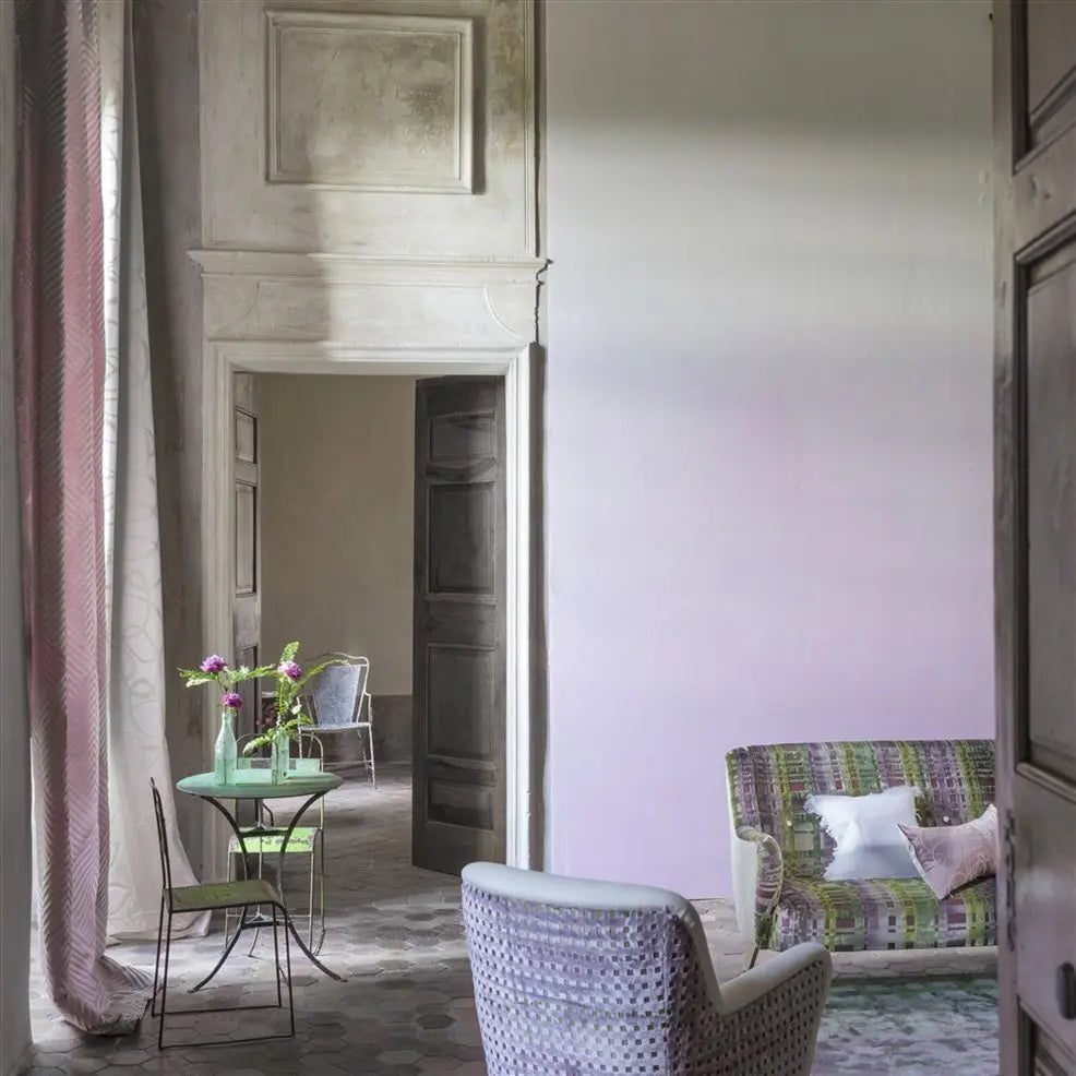 Saraille Wallpaper - Grape - P600/10 - Designers Guild
