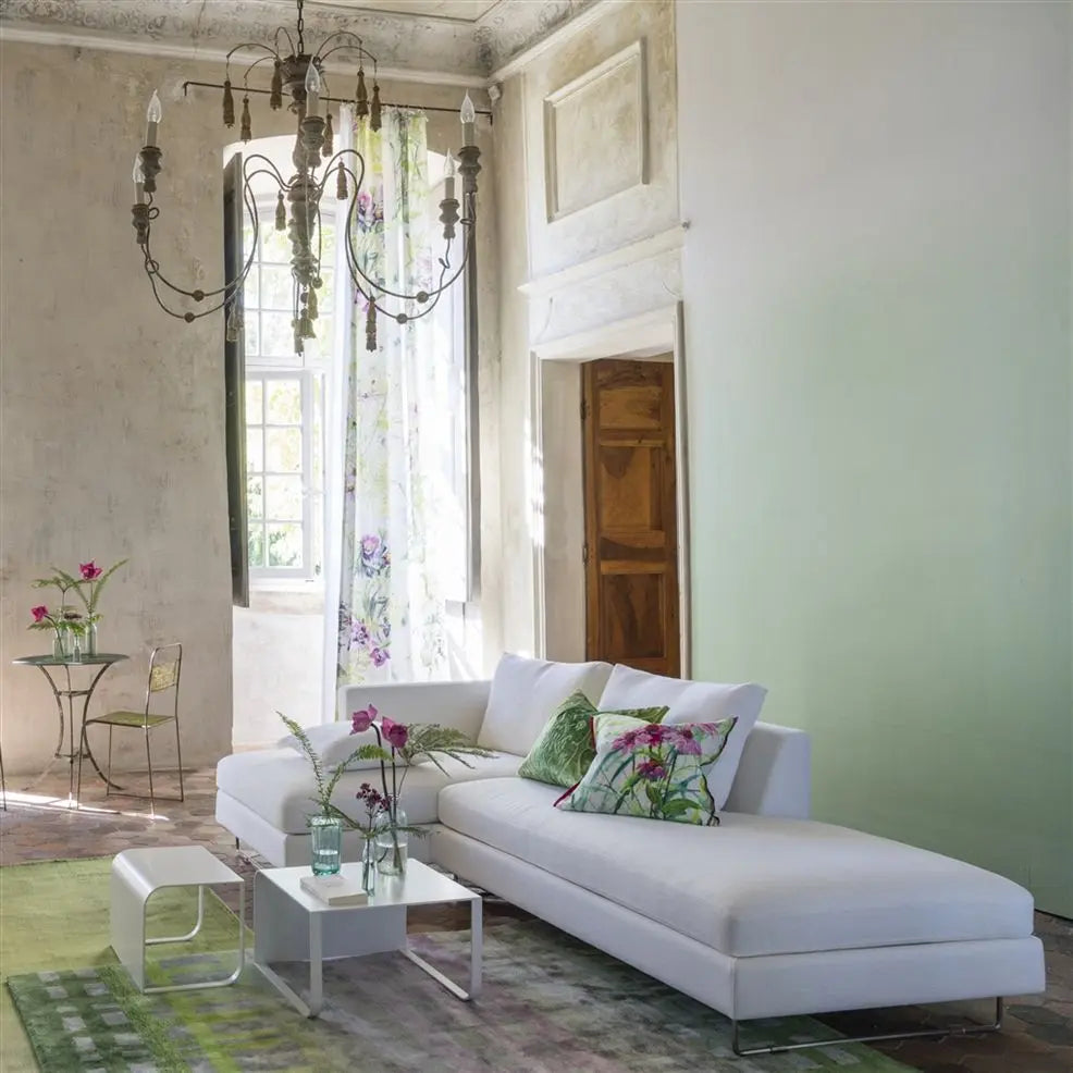 Saraille Wallpaper - Pale Jade - P600/07 - Designers Guild