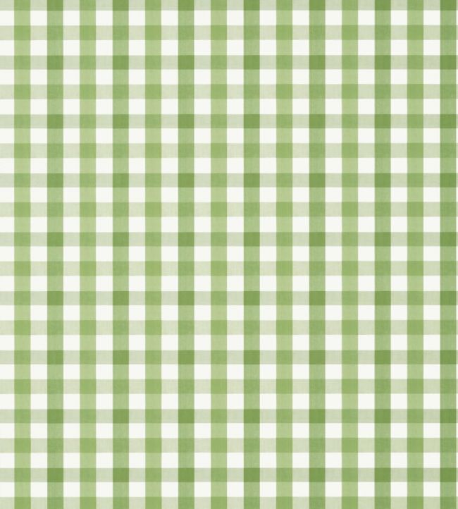 Saybrook Check Wallpaper - Green - AT15145 - Anna French