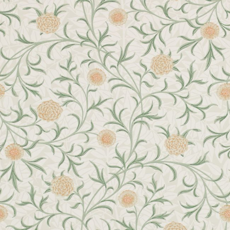 Scroll Wallpaper - Thyme/Pear - 210365 - Morris & Co