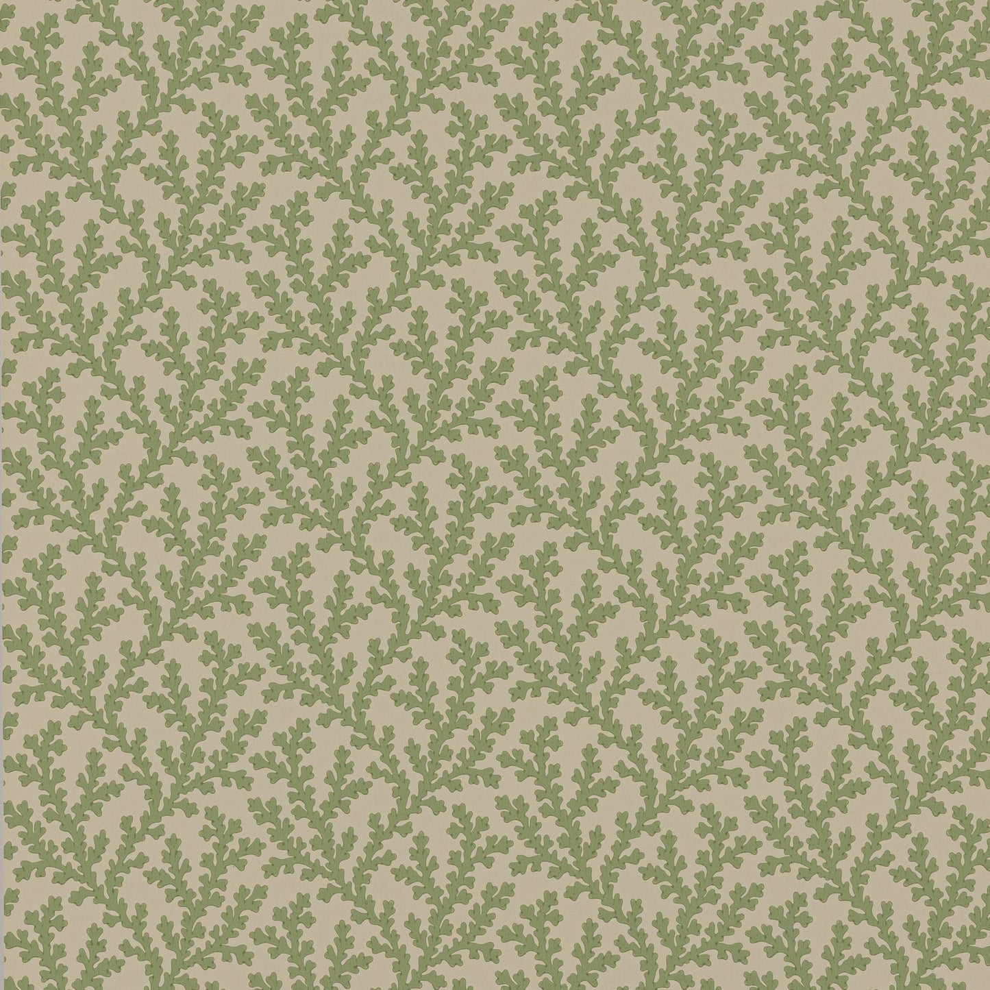 Sea Coral Wallpaper - Green - Colefax & Fowler