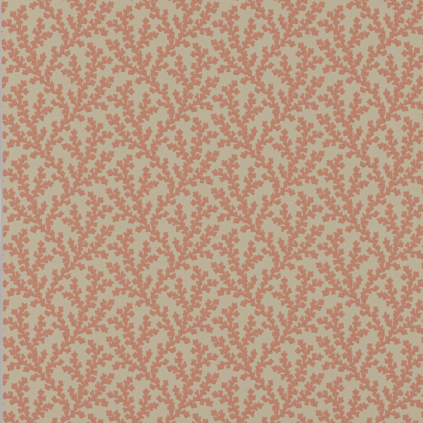 Sea Coral Wallpaper - Red - Colefax & Fowler